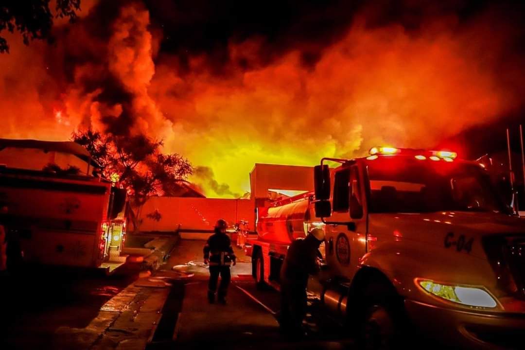 Incendio en Civac Morelos