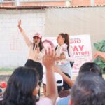 Celebra Tonantzin Fernández y Nay Salvatori Día del Niño en Santiago Momoxpan