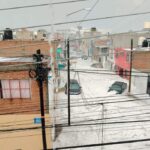 Granizo, lluvia y caída de árboles enloquece a Puebla