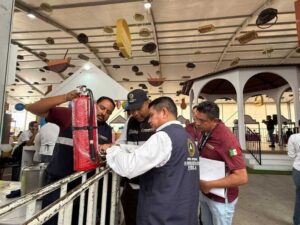 Mantiene Protección Civil acciones preventivas en la Feria de Puebla 2026