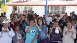 Norma Pimentel impulsa jornada de obra comunitaria en el preescolar “Fernando Porsche” 