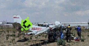 Mueren tres personas en el lugar, uno sobrevive pero falleció en el hospital tras desplome de avioneta en Huejotzingo, Puebla