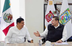 Puebla y Oaxaca refuerzan coordinación en seguridad y gobernabilidad; Alejandro Armenta y Salomón Jara acuerdan acciones conjuntas
