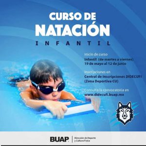 BUAP abre inscripción a curso intensivo de natación infantil en CU