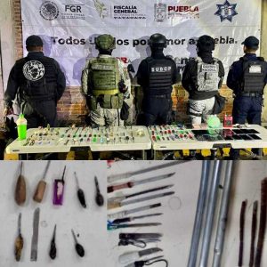Realiza SSP operativos de supervisión en penales de Puebla y Tepexi