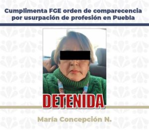 Detienen Concepción, se hacía pasar como química y trabajaba en el Salud