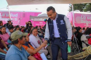 Con el respaldo de Alejandro Armenta,Roberto Solís arranca jorna de salud gratuita en Huejotzingo; se espera atender a más de 1,500 personas
