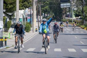 Inicia Vía Recreativa Metropolitana semanal con edición «Pedaleamos en Familia»