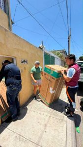 Continúa gobierno de Pepe Chedraui entrega de enseres a familias afectadas por la lluvia atípica