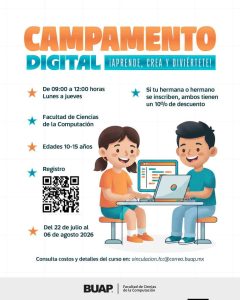 BUAP impulsa habilidades tecnológicas con Campamento Digital para menores de 10 a 15 años
