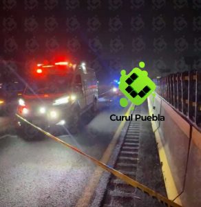 Muere hombre tras presunto atropellamiento en la autopista México-Puebla, a la altura de Coronango
