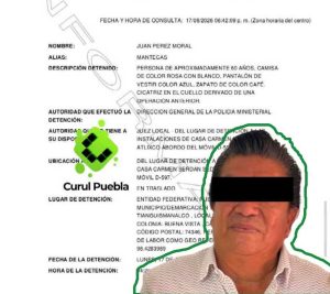 Detienen a alcalde de Tianguismanalco; investigan presunta violación