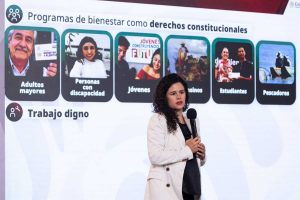 Luisa María Alcalde destaca 27 reformas constitucionales durante administración de Sheinbaum