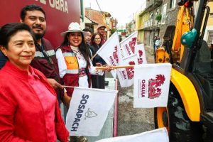 Gobierno de Tonantzin Fernández y SOSAPACH trabajan coordinadamente para atender petición ciudadana en Jesús Tlatempa