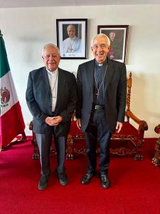 Afinan transición en la Arquidiócesis de Puebla; Mons. Patrón Wong conoce realidad de la Iglesia poblana