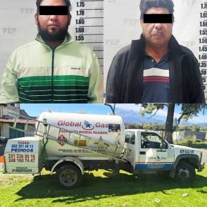 Detiene SSP a dos hombres por no acreditar la procedencia de gas LP